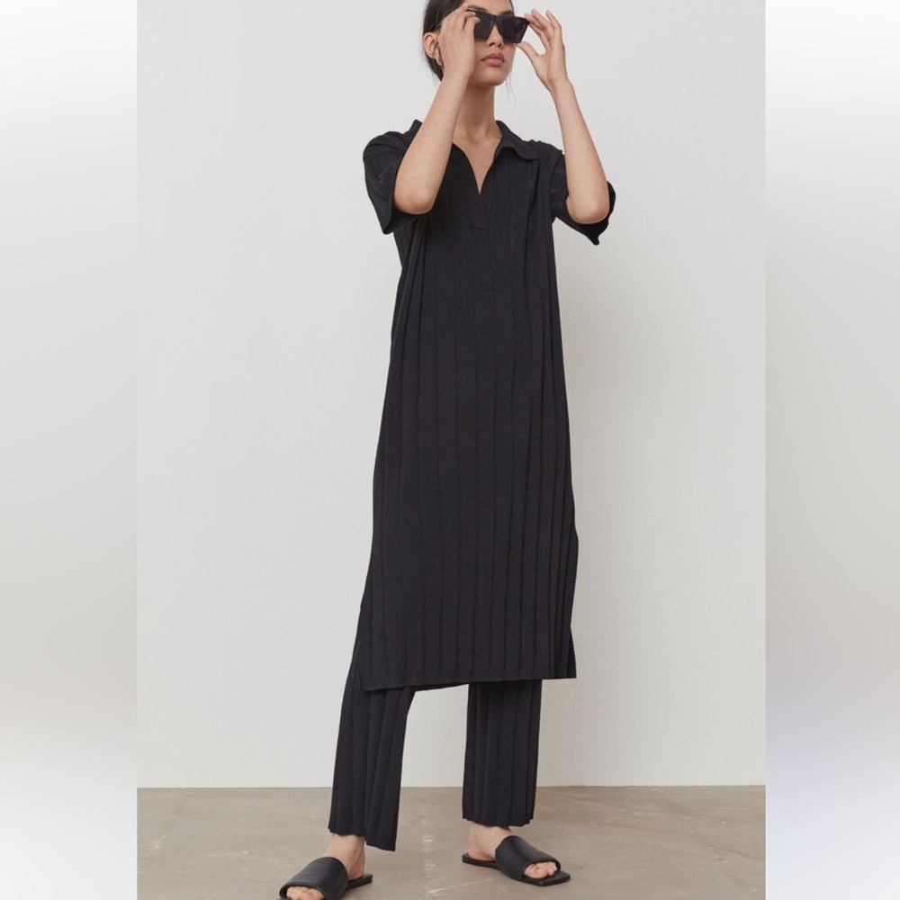 H&M Shirtdress Pant Set